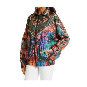 Farm Rio Cool Leopards Wind Breaker. Size large EUC